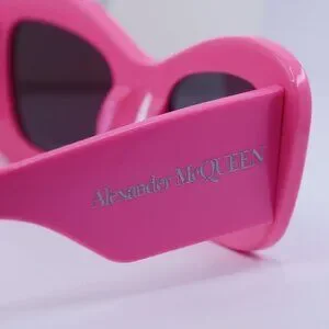 Final Price! Alexander McQueen AM0434S 004 Pink/Grey Sunglasses Alexander McQueen | Accessories | Final Price Alexander  main image 3